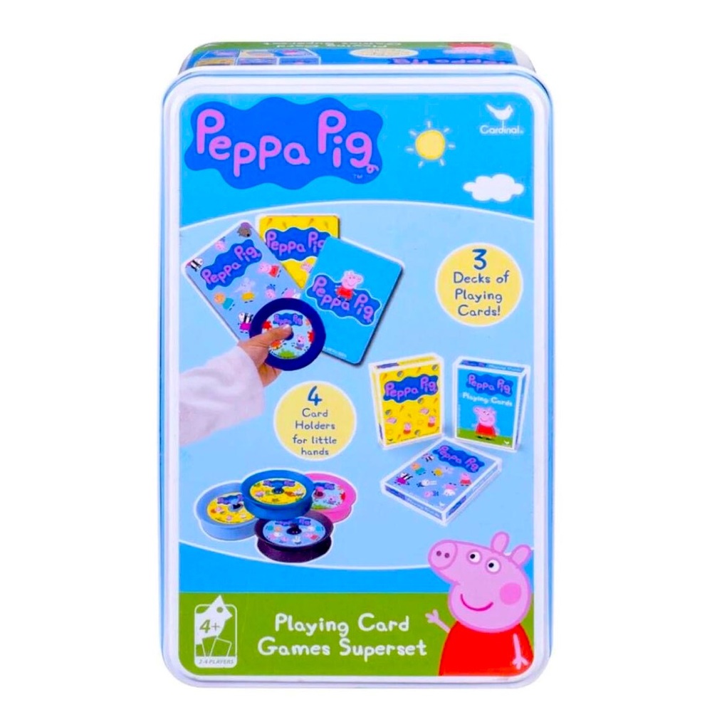 Peppa pig card games